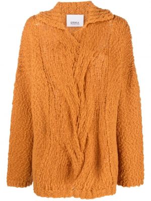 Пуловер Erika Cavallini оранжево