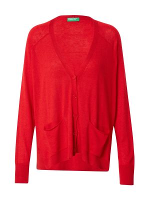 Cardigan United Colors Of Benetton rouge