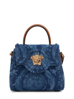 Τσάντα Versace μπλε