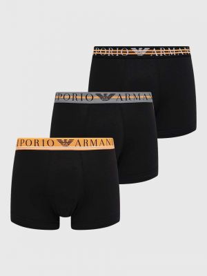 Emporio Armani Underwear boxeralsó 3 db fekete, férfi
