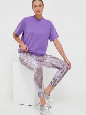 Tricou Adidas By Stella Mccartney violet