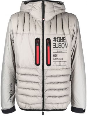 Lang jakke Moncler Grenoble sølv