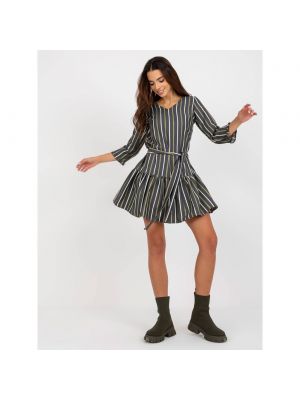 Šaty Fashionhunters - Šedá