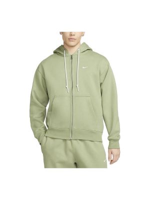 Куртка Nike Solo Swoosh Full-Zip 'Oil Green' зеленый