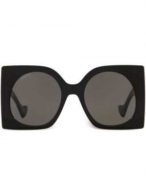 Occhiali da sole oversize Gucci Eyewear nero