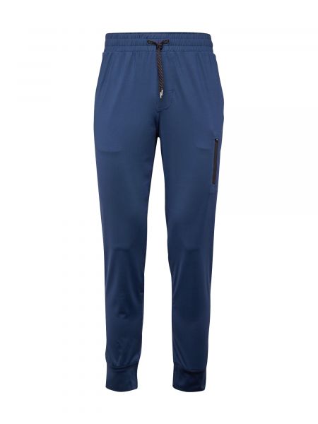 Teplákové nohavice Skechers modrá