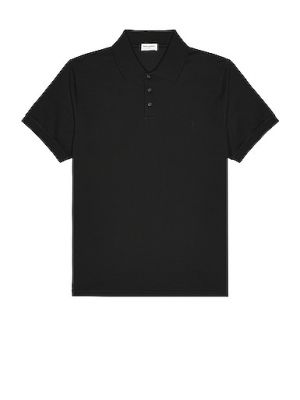 Športové tričko Saint Laurent - čierna
