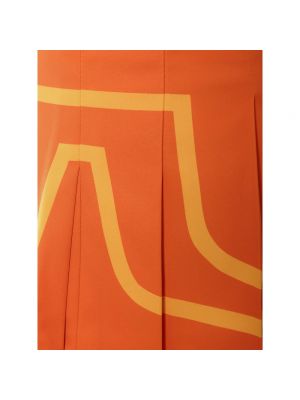 Mini falda con cremallera J.lindeberg naranja