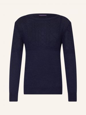 Sweter Ralph Lauren Purple Label fioletowy