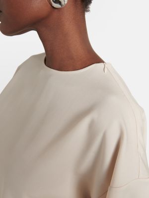 Camiseta de lana Fforme beige