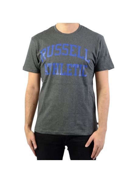 Tričko s krátkými rukávy Russell Athletic šedé