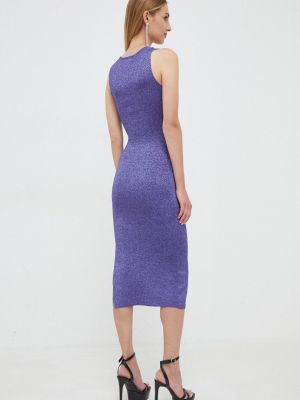 Midi šaty Morgan fialové