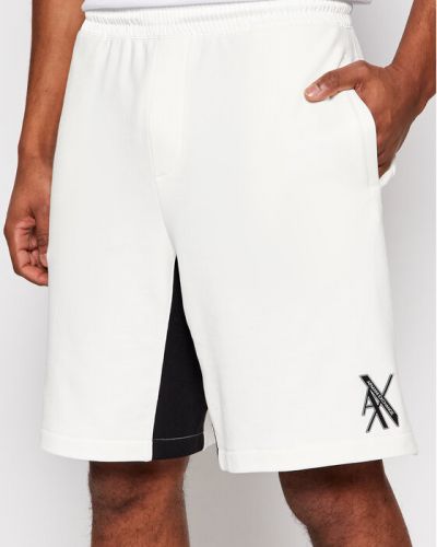 Shorts de sport Armani Exchange blanc