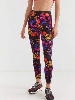 Pantaloni sport cu model floral Desigual