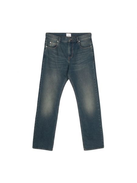 Niebieskie proste jeansy Isabel Marant