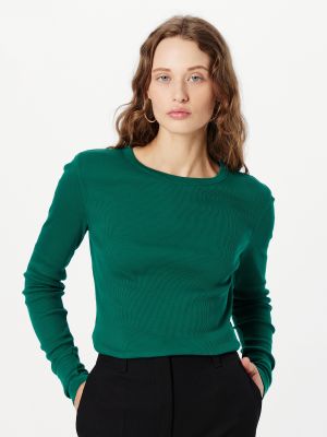 Tricou cu mânecă lungă Drykorn verde