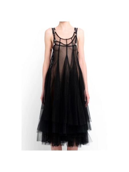 Sukienka midi Noir Kei Ninomiya czarna