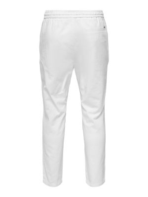 Панталон Only & Sons бяло