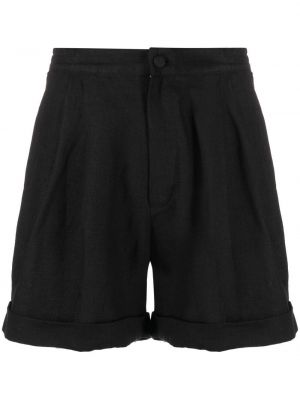 Plissert shorts Sleeper svart