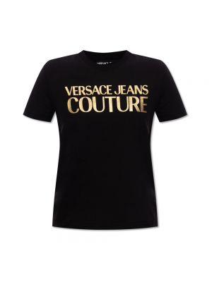 Haut slim Versace Jeans Couture noir