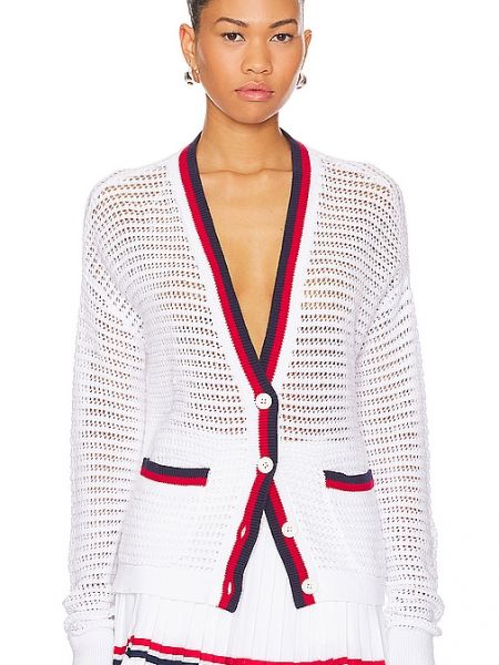 Strand strickjacke Beach Riot weiß