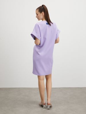 Šaty Simpo fialové