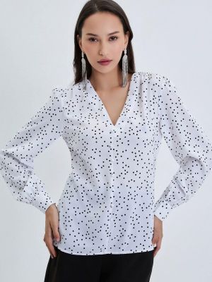 Белая блузка Zarina