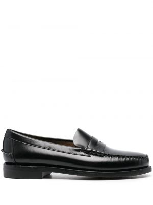 Pantofi loafer din piele slip-on Sebago negru