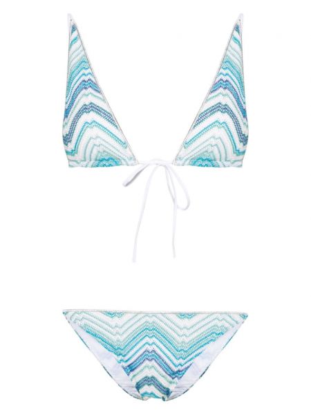 Bikini Missoni Beachwear blu