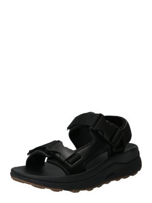 Športové jednofarebné sandále s otvorenou špičkou Icepeak - čierna