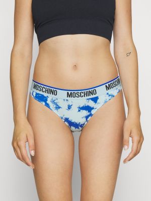 Трусы Moschino Underwear синие