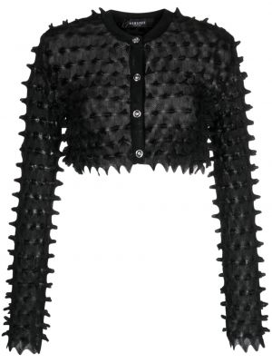 Strickjacke Versace schwarz