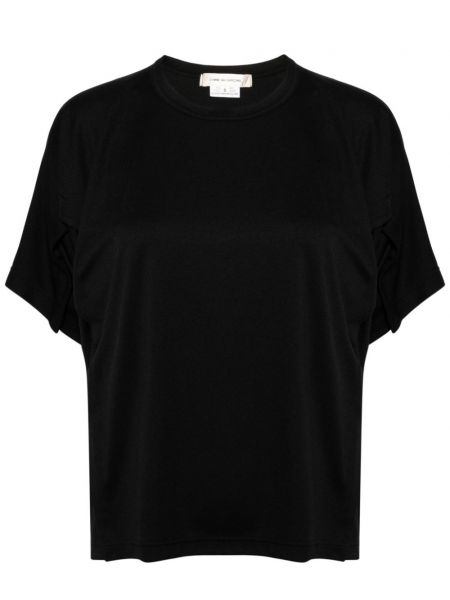 Tričko s kulatým výstřihem Comme Des Garçons černé