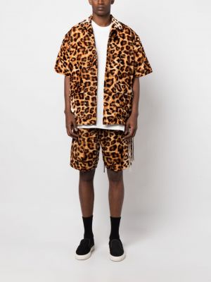 Shorts mit print mit leopardenmuster Mastermind Japan