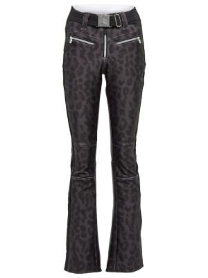 Pantaloni cu imagine cu model leopard Jet Set