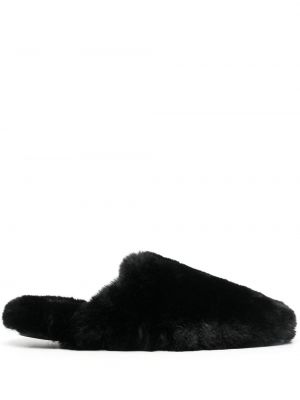 Papuci tip mules slip-on Balenciaga negru
