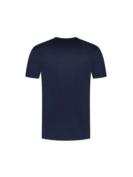Camiseta de algodón casual Gran Sasso azul