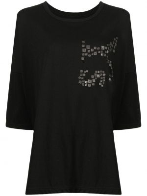 T-shirt con stampa Y's nero
