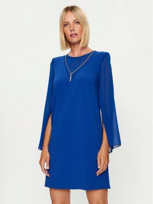 Koktejlové šaty Rinascimento modré