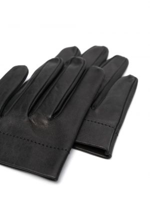 Rękawiczki skórzane Vaquera czarne