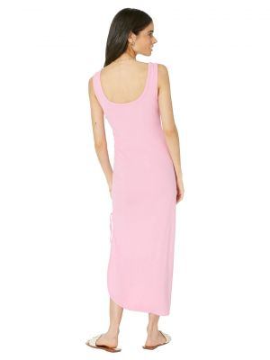 Платье миди Wayf розовый