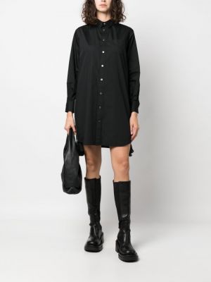 Mini šaty na zip Sacai černé
