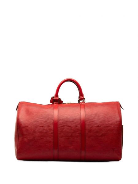 Kelioninis krepšys Louis Vuitton Pre-owned raudona