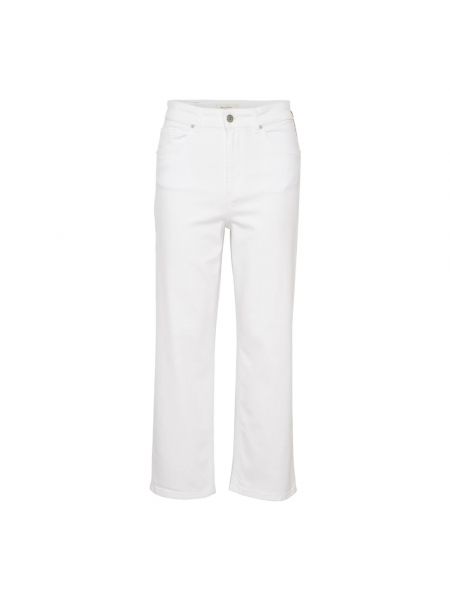 Proste jeansy Part Two białe