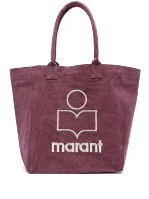 Nákupná taška s výšivkou Isabel Marant