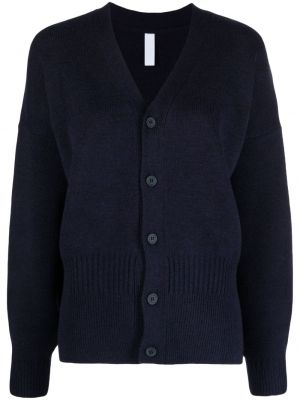 Cardigan di lana con scollo a v Cfcl blu