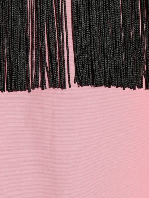 Памучна риза Prada розово