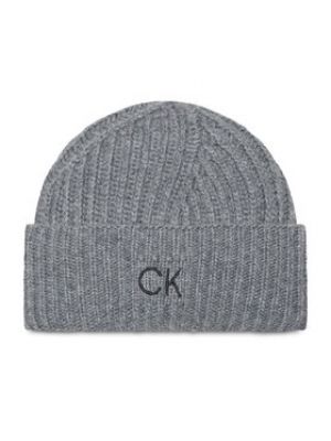 Čepice Calvin Klein šedý