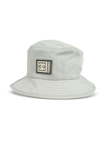 Kepurė Chanel Pre-owned pilka