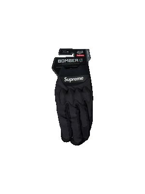 Перчатки Supreme черные